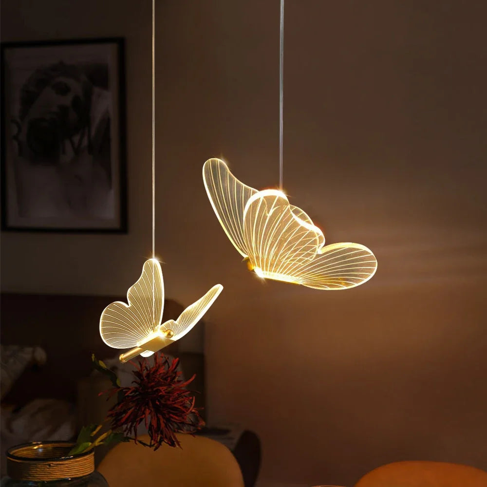 Colorful LED Butterfly Hanging Light - Cofik
