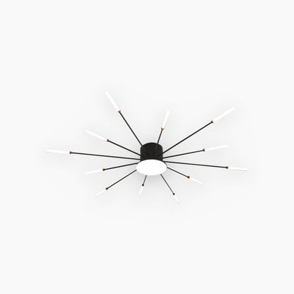 Sleek LED Semi Flush Mount Ceiling Light Fixture
