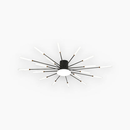 Sleek LED Semi Flush Mount Ceiling Light Fixture