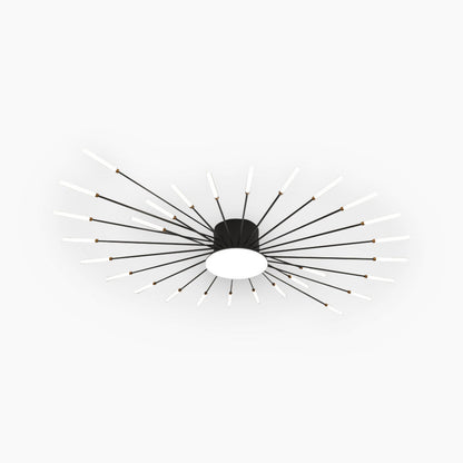 Sleek LED Semi Flush Mount Ceiling Light Fixture