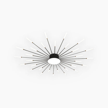 Sleek LED Semi Flush Mount Ceiling Light Fixture