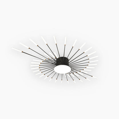 Sleek LED Semi Flush Mount Ceiling Light Fixture