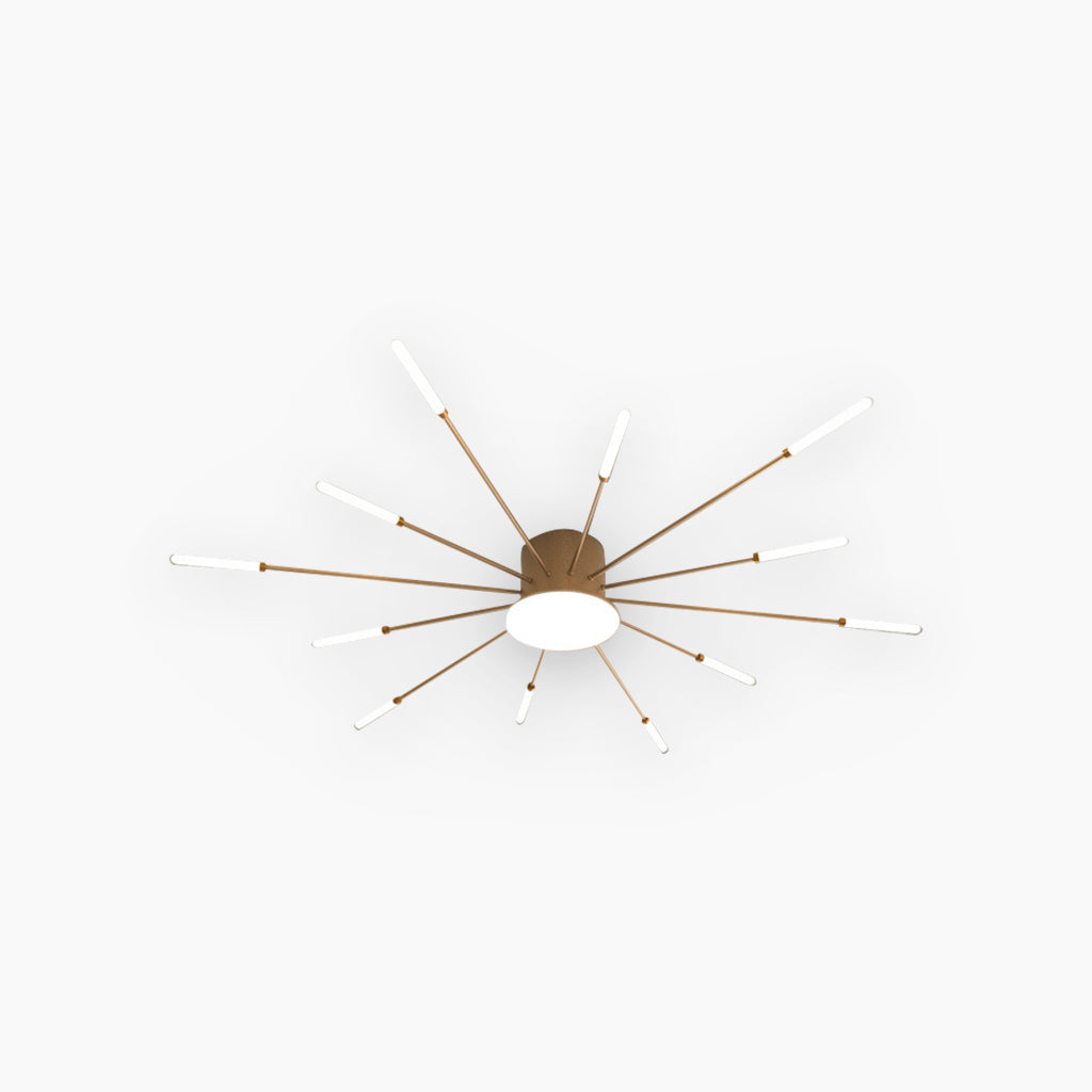 Sleek LED Semi Flush Mount Ceiling Light Fixture