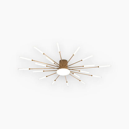 Sleek LED Semi Flush Mount Ceiling Light Fixture