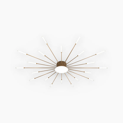 Sleek LED Semi Flush Mount Ceiling Light Fixture