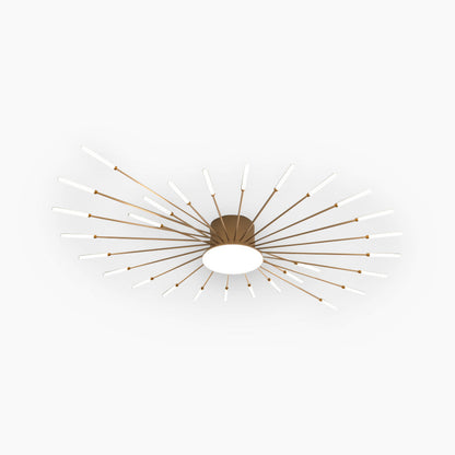 Sleek LED Semi Flush Mount Ceiling Light Fixture
