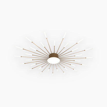 Sleek LED Semi Flush Mount Ceiling Light Fixture