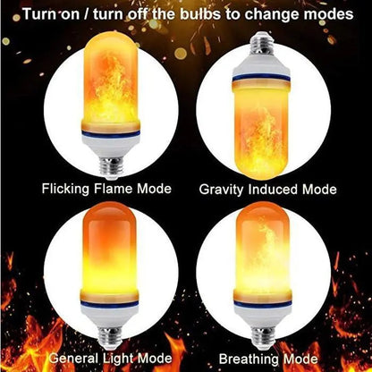 Warm Flicker LED Light Bulb
