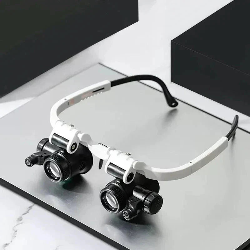 LED Magnifying Glasses with 3x Interchangeable Lenses - Cofik