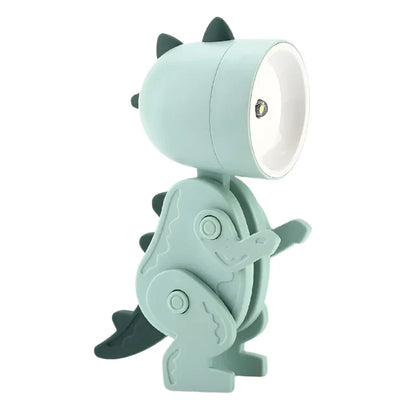 Fun Kids LED Desk Lamp with Colorful Dino Figures