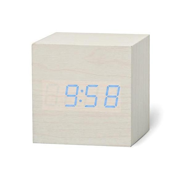 Rustic Wood LED Digital Alarm Clock - Cofik