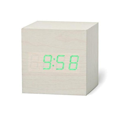 Rustic Wood LED Digital Alarm Clock