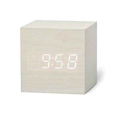 Rustic Wood LED Digital Alarm Clock
