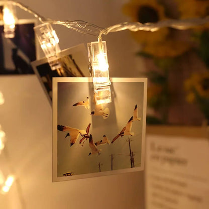 String of Mini LED Clip On Lights