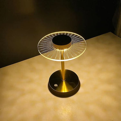 Wireless Charging Crystal Glass Desk Lamp - Cofik