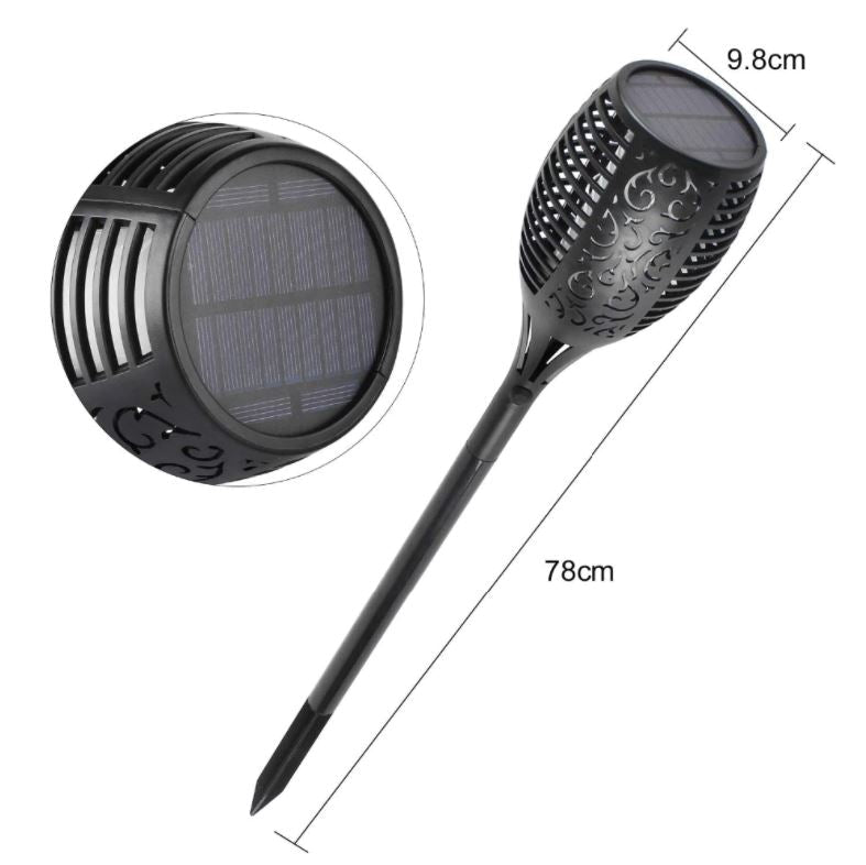 Outdoor Solar Powered Garden Lights 96 LED Set