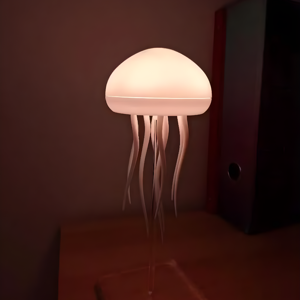 Colorful LED Jellyfish Table Lamp