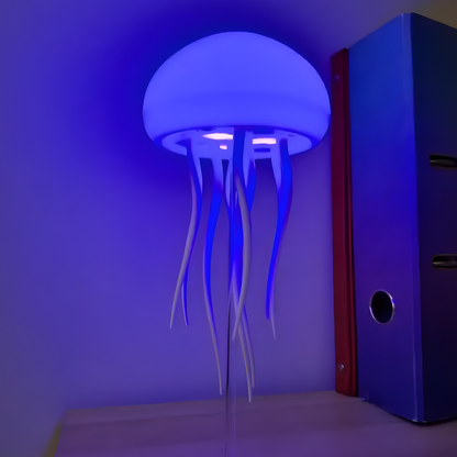 Colorful LED Jellyfish Table Lamp