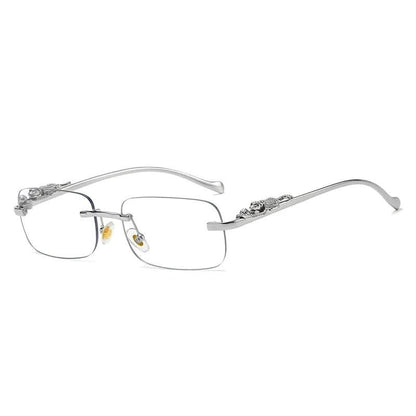 Trendy Leopard Frameless UV Sunglasses