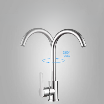 Stainless Steel Single Handle Kitchen Faucet
