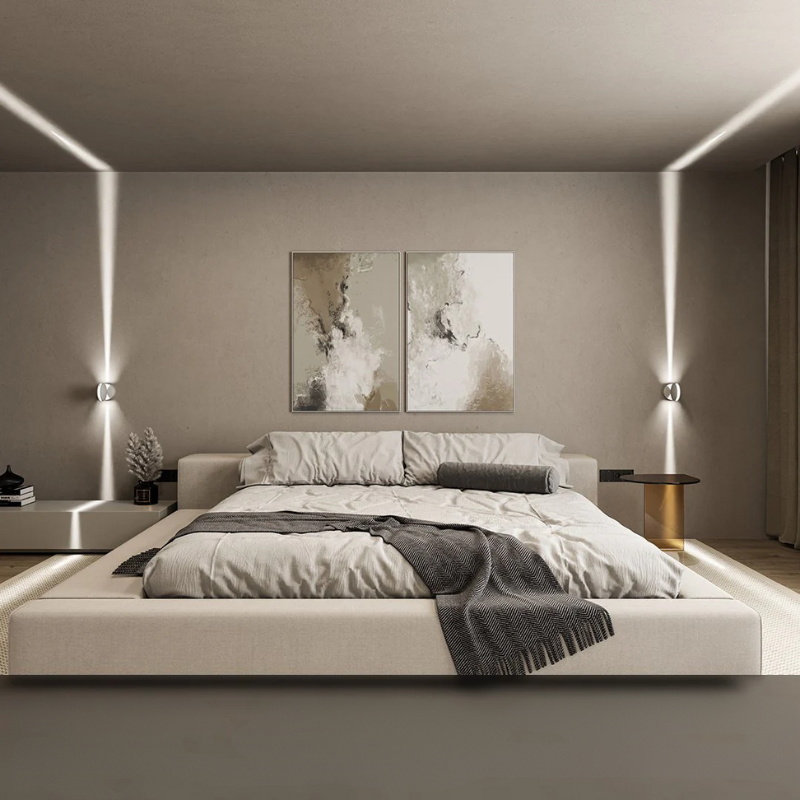 Colorful LED Wall Lamp with Adjustable Brightness