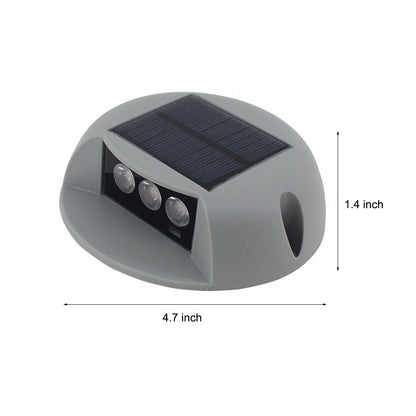Outdoor Solar Powered Wall Light Waterproof Step Lamp
