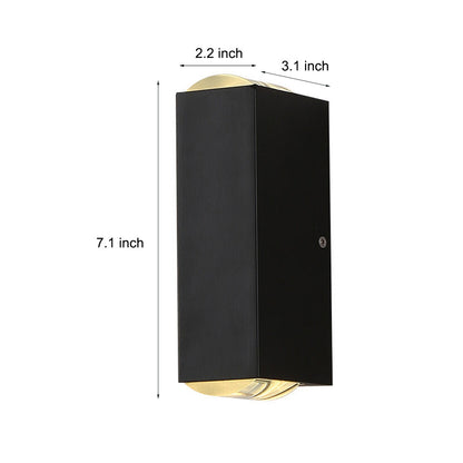 Outdoor LED Flood Security Wall Light Fixtures