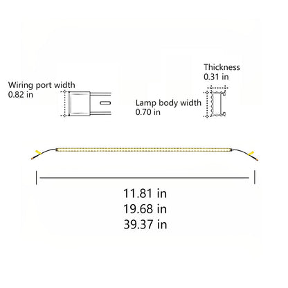 Waterproof Outdoor Stair LED Lighting Strip