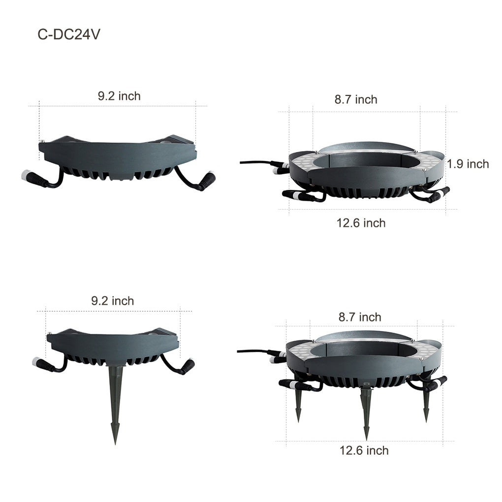 Bright Outdoor Tree Spotlight LED Garden Lights