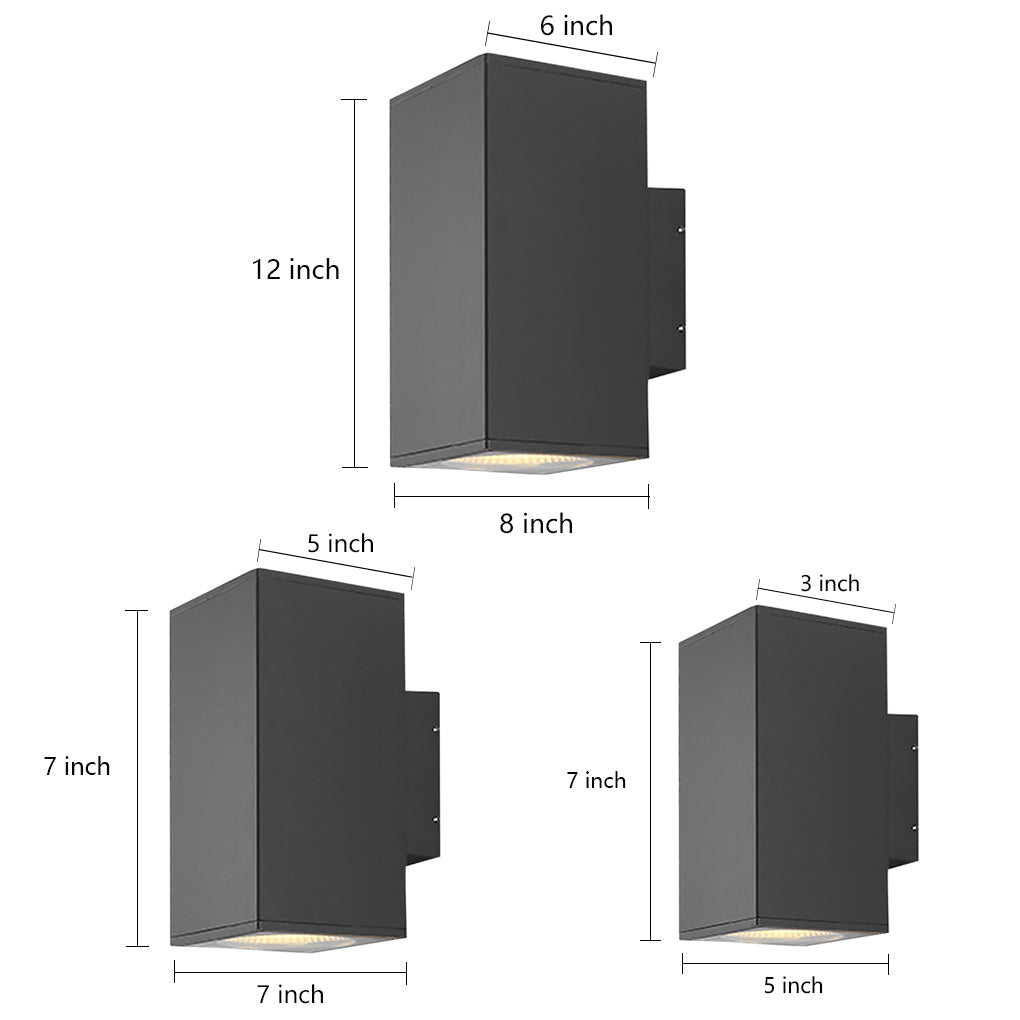 Outdoor Weatherproof LED Wall Lights for Patio