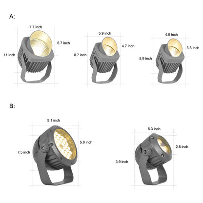 Outdoor Garden Spot Light for Tree Yard Lighting