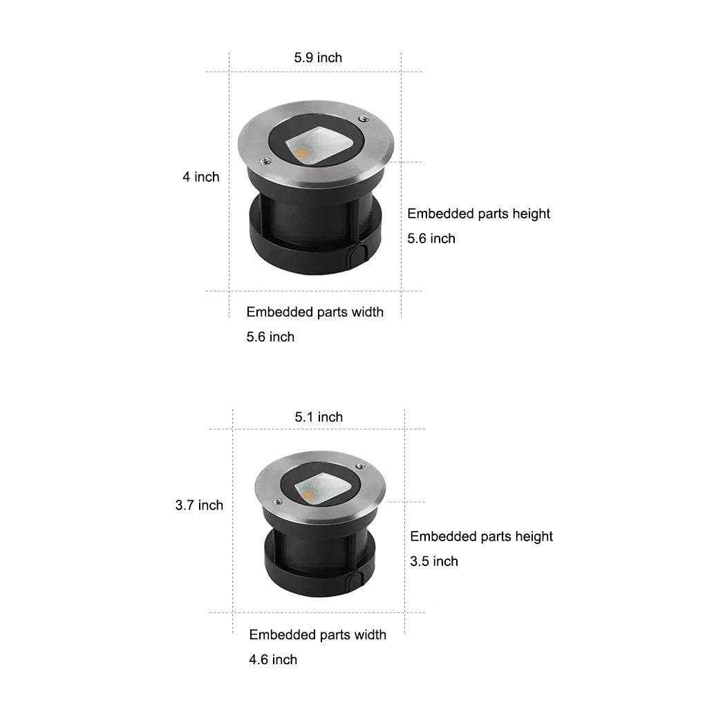Slim Outdoor LED Step Lights for Deck and Stairway - Cofik