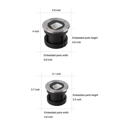 Slim Outdoor LED Step Lights for Deck and Stairway - Cofik