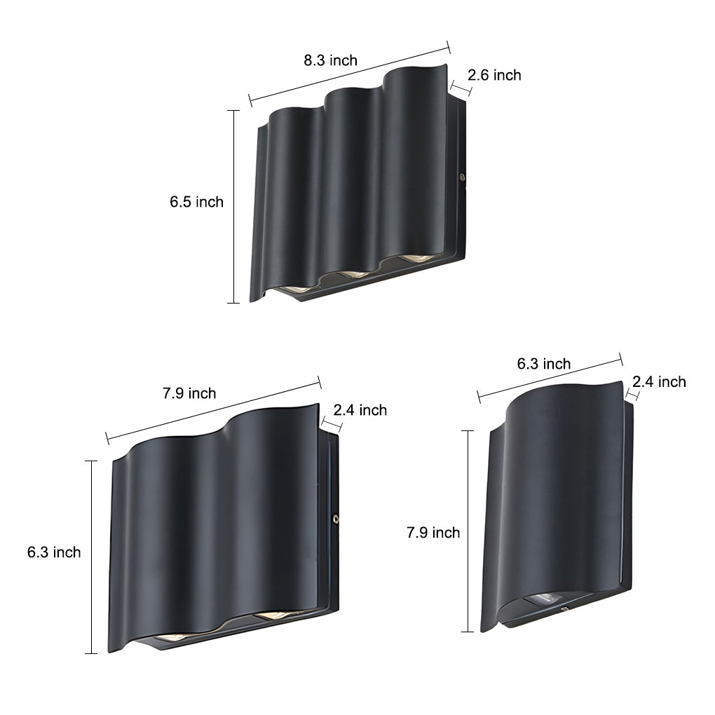 Waterproof Outdoor LED Wall Sconce Light Fixtures