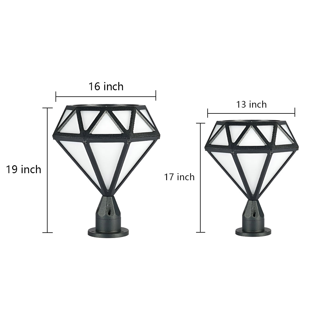 Bright Outdoor LED Post Lights Waterproof Garden Lights