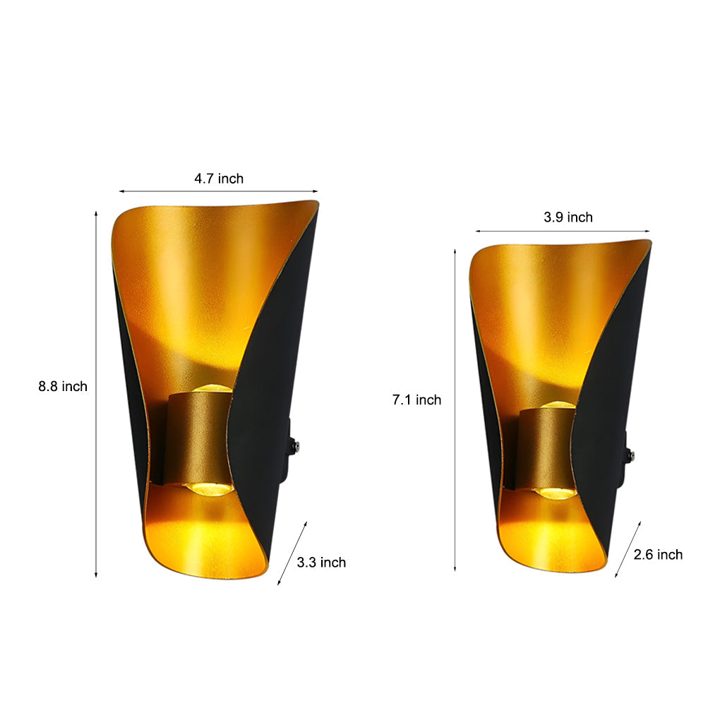 Outdoor LED Wall Light Waterproof Sconce Fixtures