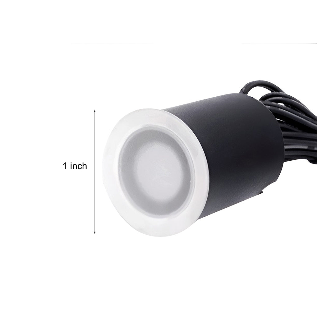 Outdoor Solar Powered LED Step Lights 8 Pack