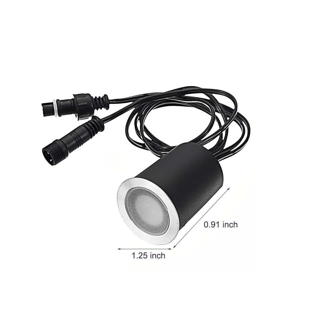 Outdoor LED Step Lights Kit 16 Pack Waterproof Garden Lights