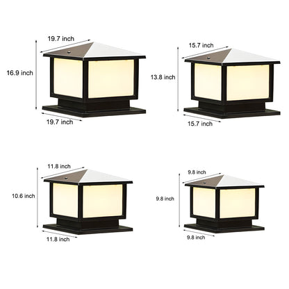 Outdoor Bright Solar Powered Fence Post Lights - Cofik