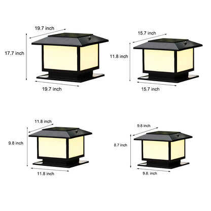 Outdoor Bright Solar Powered Fence Post Lights