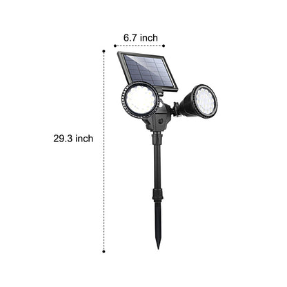 Solar Powered Motion Sensor Outdoor Garden Lights