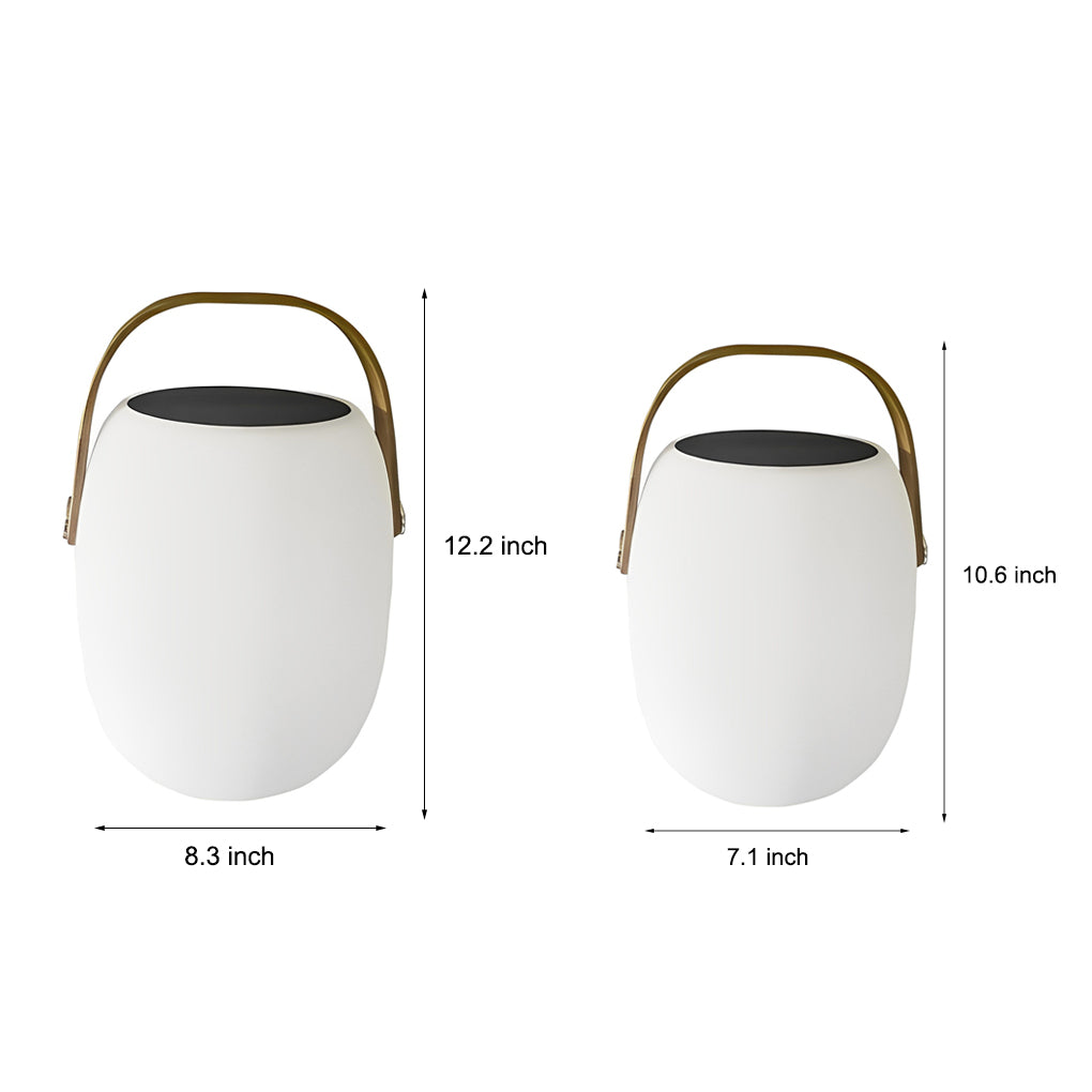 Compact Solar Powered Waterproof Outdoor LED Light