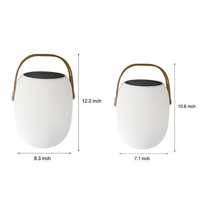 Compact Solar Powered Waterproof Outdoor LED Light
