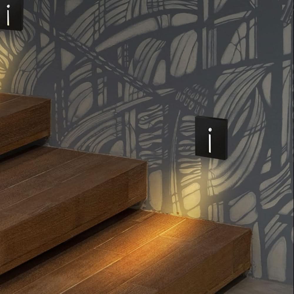 Bright Motion Sensor LED Stair Light with Color Options - Cofik
