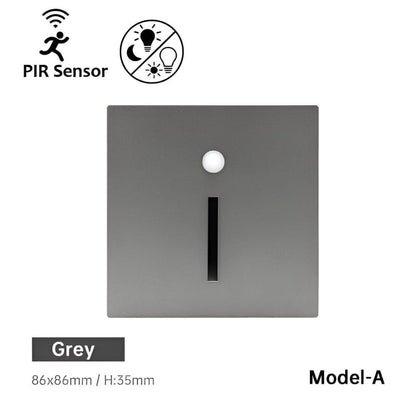 Bright Motion Sensor LED Stair Light with Color Options