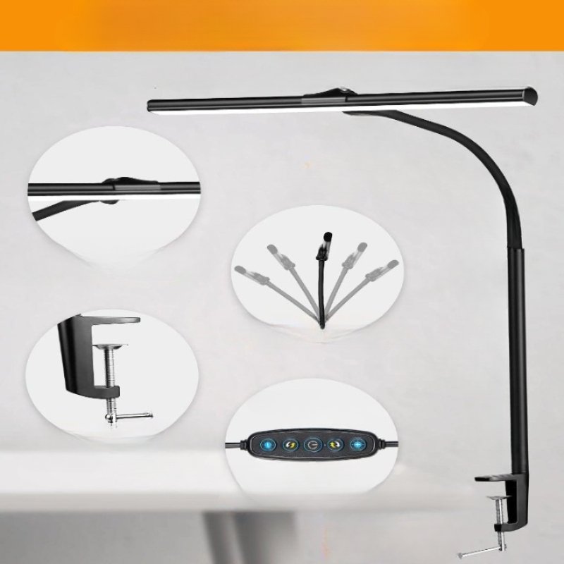 Adjustable LED Office Desk Lamp with Dimmer
