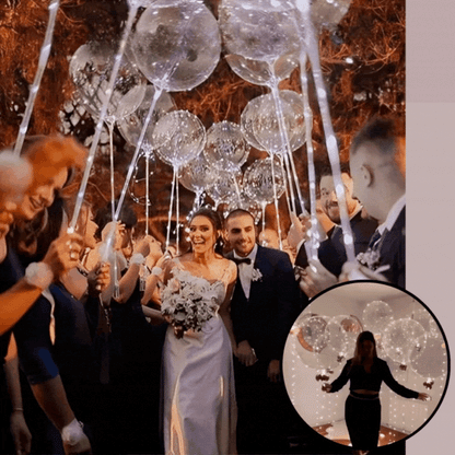 Colorful Reusable LED Decor Balloons