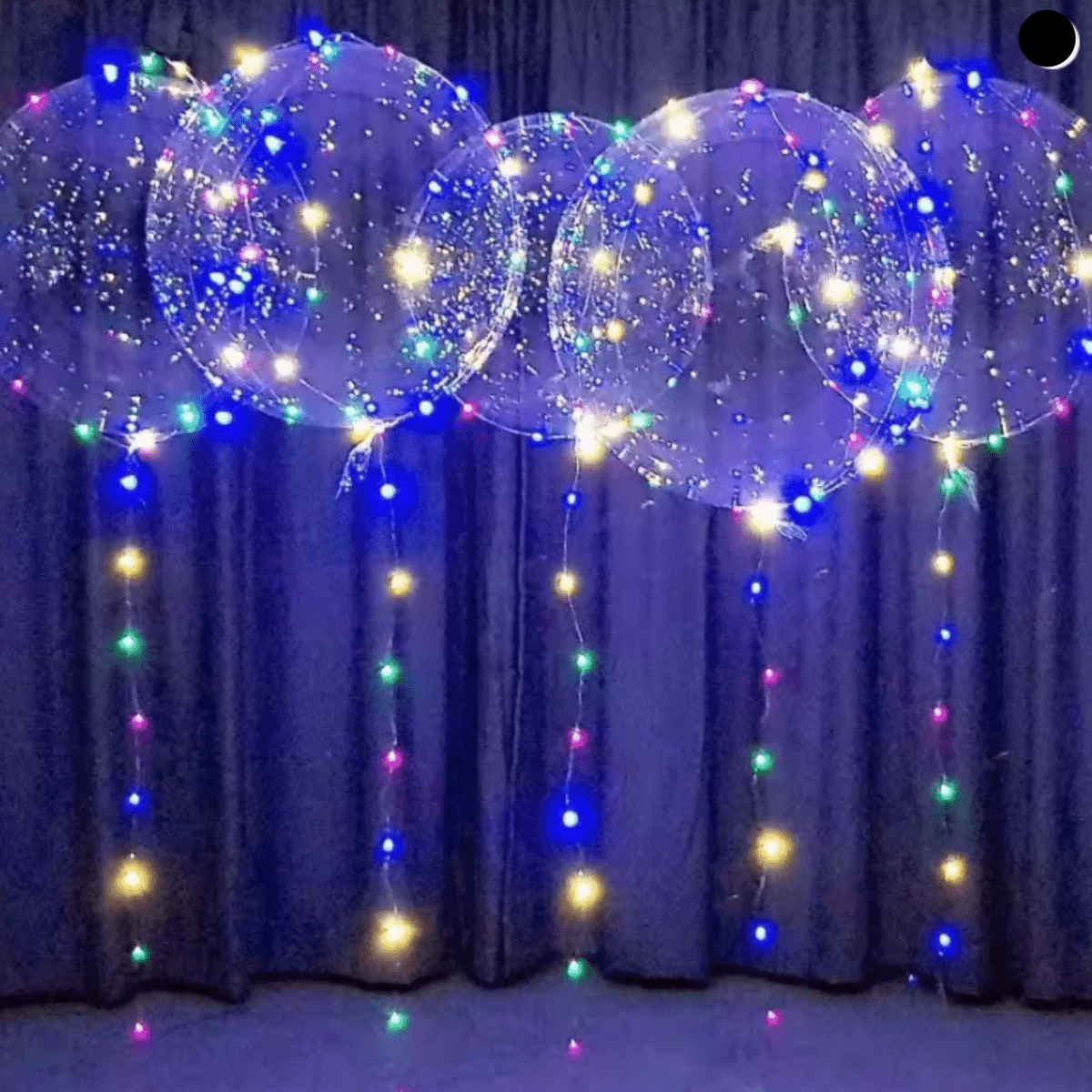 Colorful Reusable LED Decor Balloons