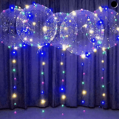 Colorful Reusable LED Decor Balloons