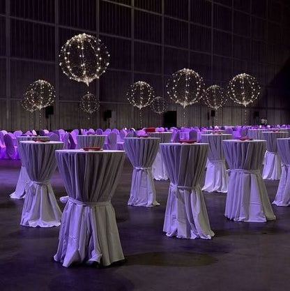 Colorful Reusable LED Decor Balloons